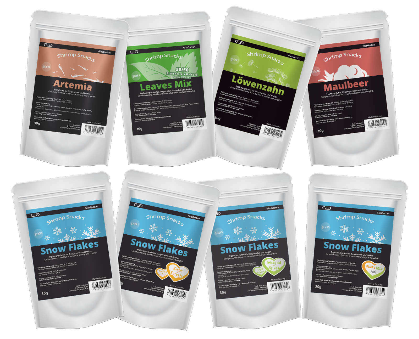 GlasGarten Shrimp Snacks
